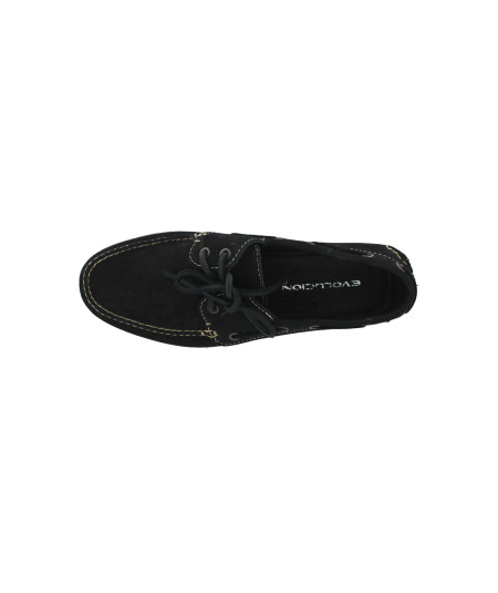 10401 GAMUZA NEGRO Top Sider